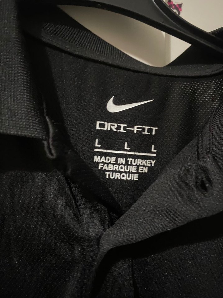 Nike Siyah Erkek Polo tişört - Görsel 2