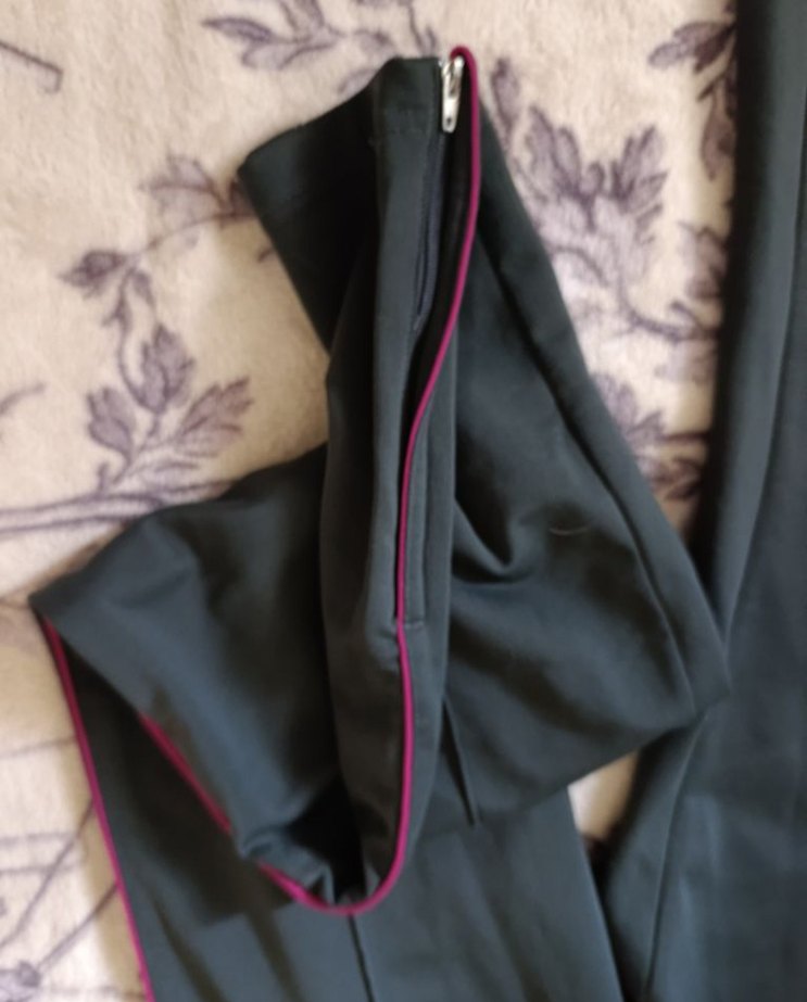 Kadın Gri Nike Fermuarlı Eşofman Altı - Görsel 2