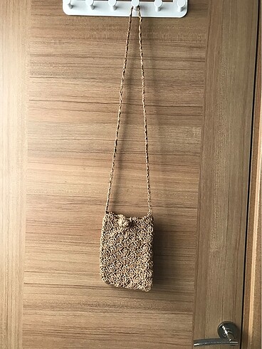 Diğer Hasır El Örmesi Telefon Çantası