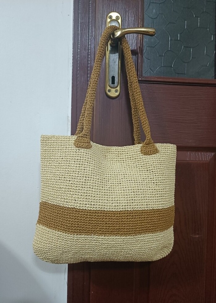 KAĞIT İPTEN PLAJ ÇANTASI - Görsel 2