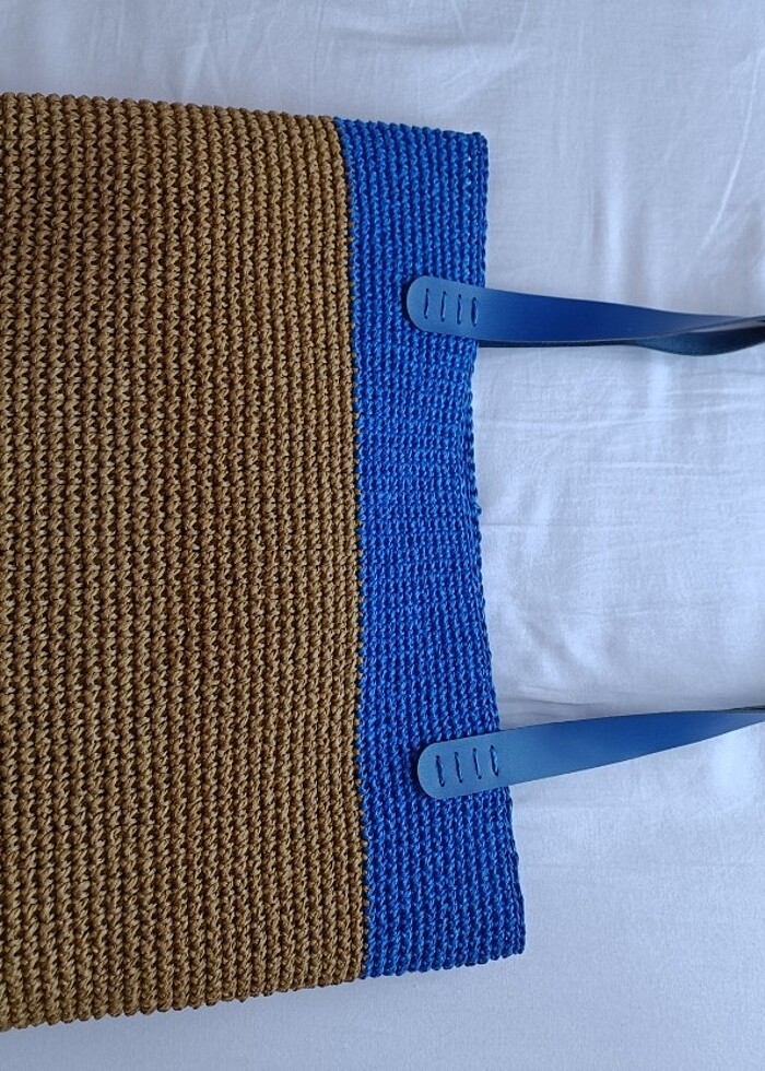 KAĞIT İPTEN PLAJ ÇANTASI  - Görsel 2