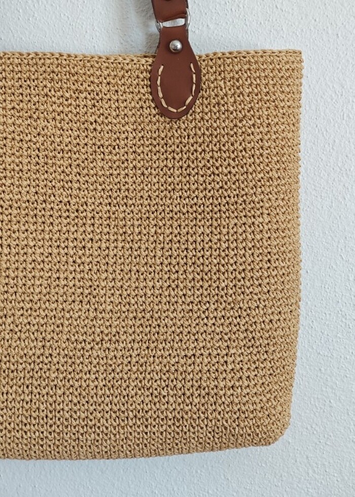 KAĞIT İP PLAJ ÇANTASI - Görsel 2