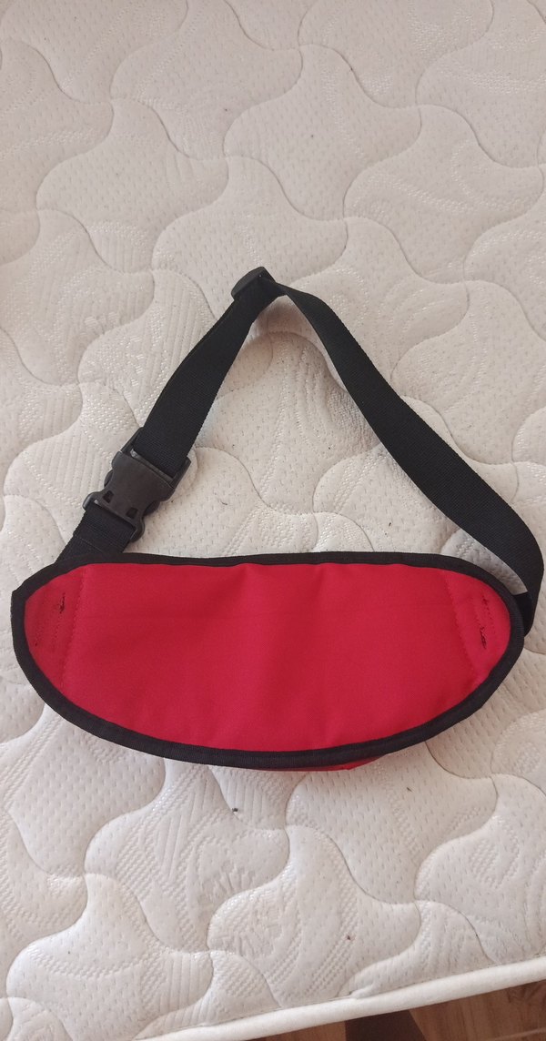 Kırmızı Bel Çantası - Street Wear - Görsel 2