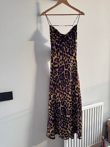 zara leopar elbise