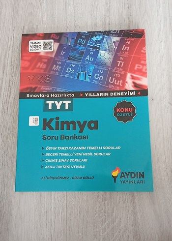 Aydın Yayınları TYT Kimya