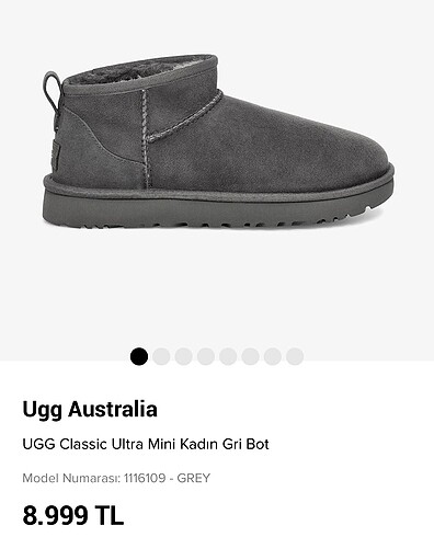 Ultra mini Ugg gri