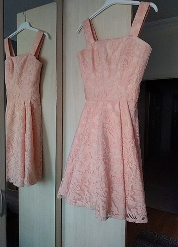 13 16 yaş arası koton elbise - Görsel 4