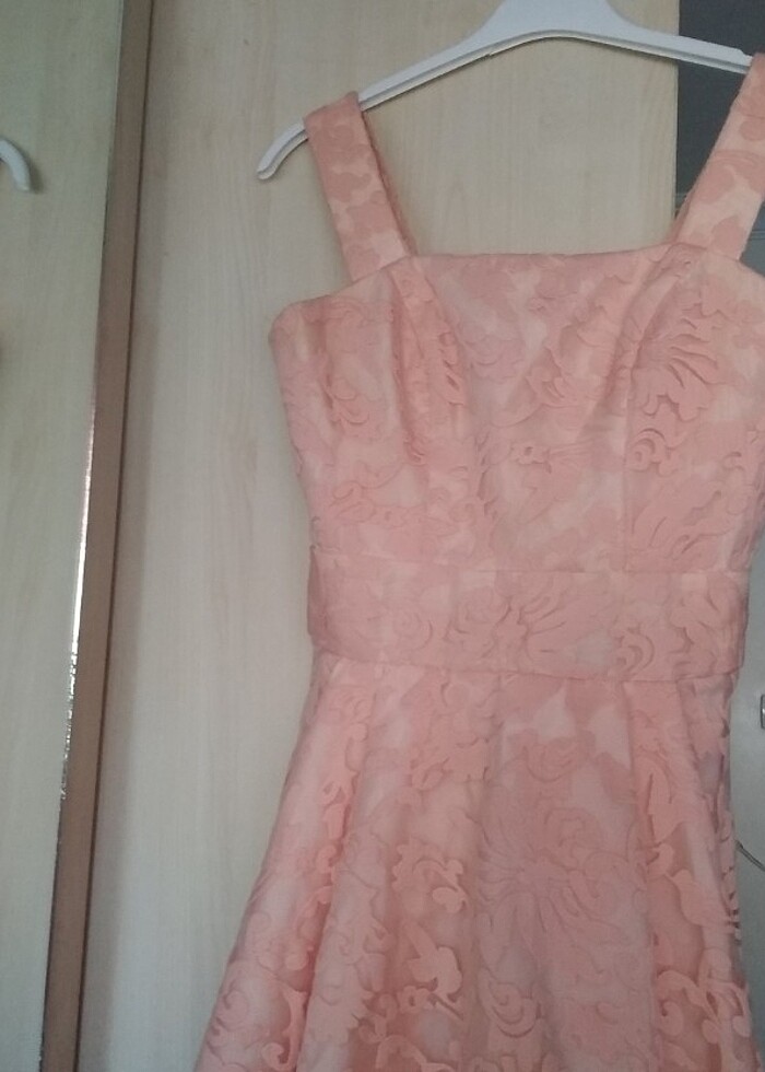 13 16 yaş arası koton elbise - Görsel 3