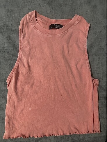Bershka pembe crop