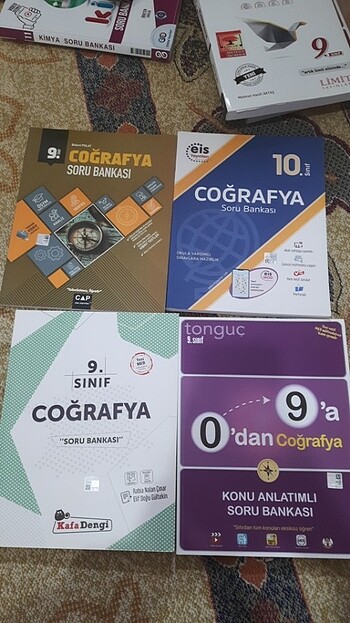 4lu coğrafya test kitabı set