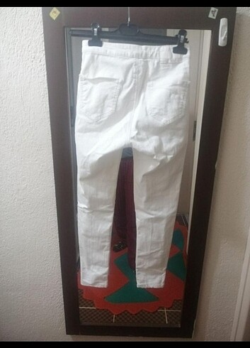 xs Beden Beyaz pantolon 