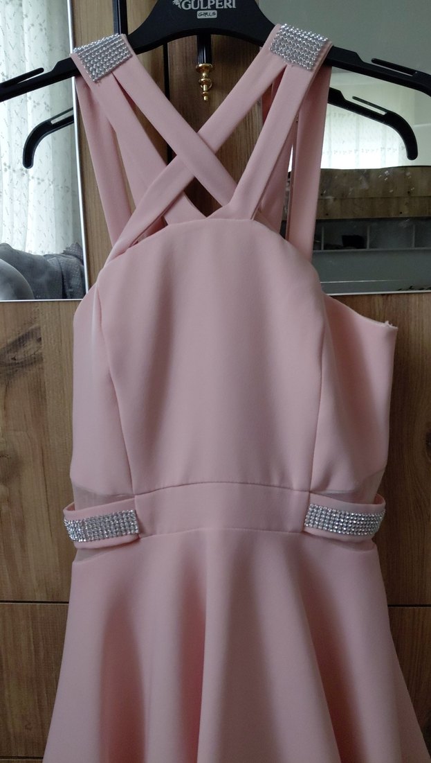 kız çoxuk abiye elbise - Görsel 2