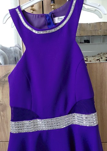 kız çoxuk abiye elbise - Görsel 2