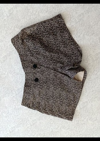 JENNİ KAYNE MARKA Desenli İpek Karışımlı  Mini şort  Etek - Görsel 8