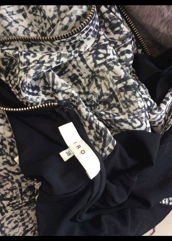 Kısa Gri Transparan Detaylı Elbise - Görsel 3