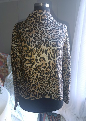 TLT MARKA LEOPAR KAZAK - Görsel 6