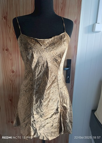 Victoria's secret Yılan Desenli Mini gecelik - Görsel 5