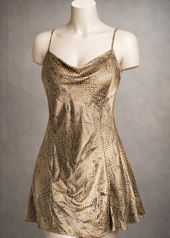 Victoria's secret Yılan Desenli Mini gecelik - Görsel 2