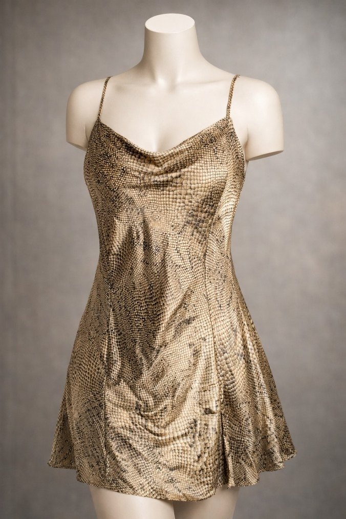 Victoria's secret Yılan Desenli Mini gecelik - Görsel 2