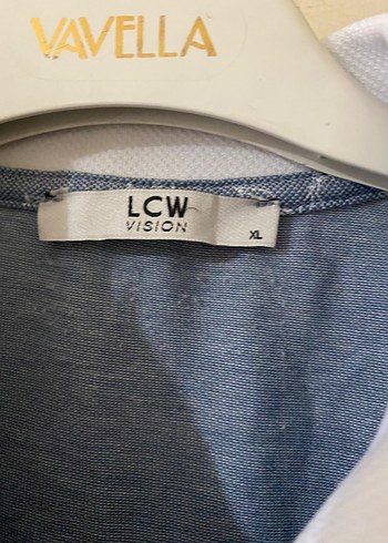 Düğmeli Kısa Kollu Mavi Polo Tişört - Görsel 3