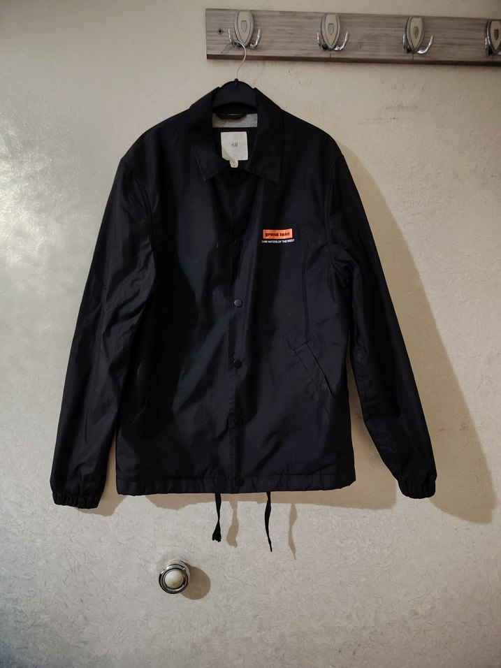 Erkek Siyah Midi Yağmurluk - Görsel 2