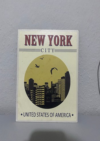 NEW YORK CİTY DUVAR TABLOSU