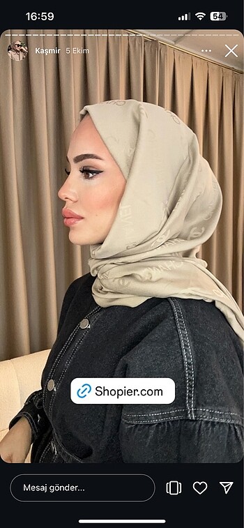 Chanel ipek şal