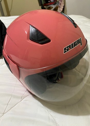 Pembe SWAY kask - Görsel 4