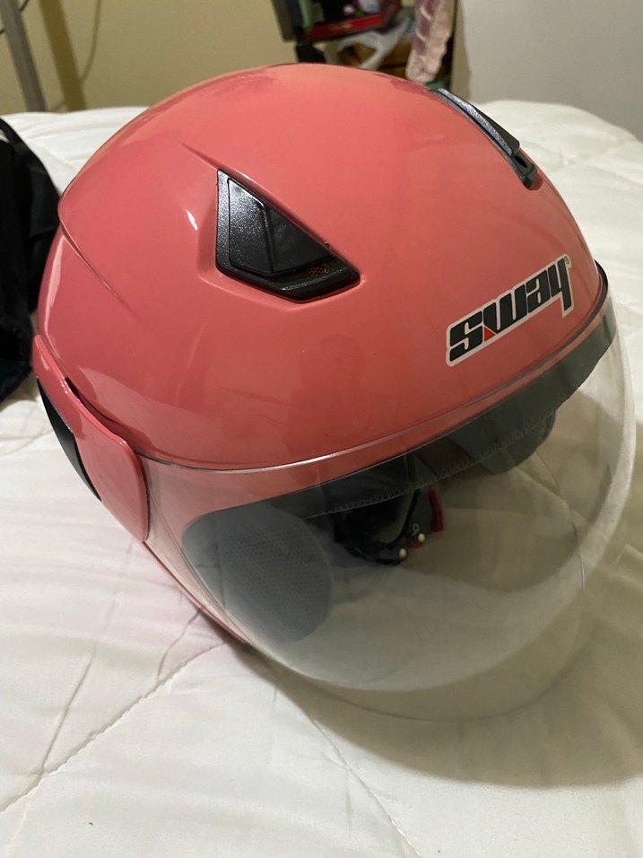 Pembe SWAY kask - Görsel 4