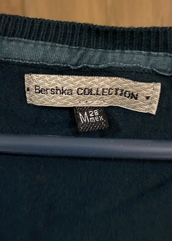 Kadın Mavi Denim V Yaka Düğmeli Hırka - Görsel 3