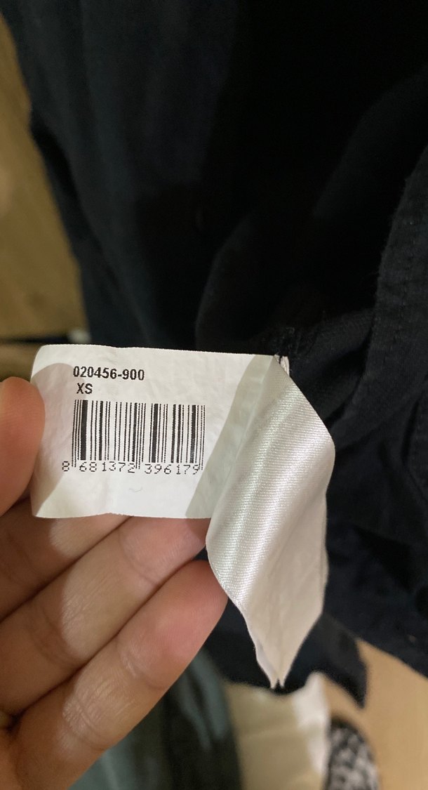 Düğmeli Siyah Keten Erkek Gömlek - Görsel 4