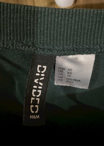 Yeşil Baskılı Uzun Kollu Kadın Sweatshirt - Görsel 3