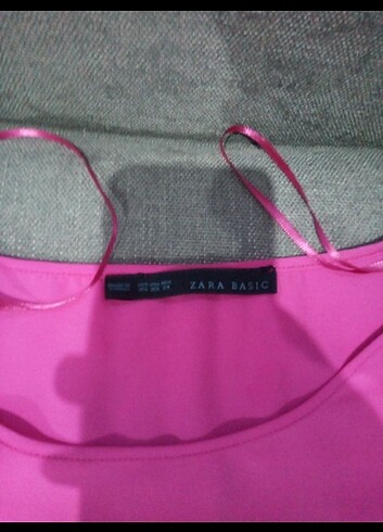 xs Beden pembe Renk Zara Basic bluz tunik elbise 3 renk tertemiz
