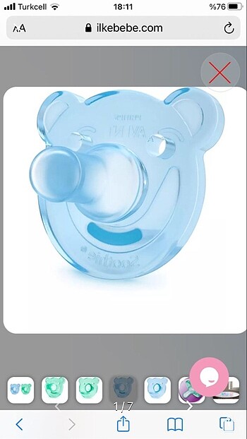 Philips avent 0-3 ay emzik
