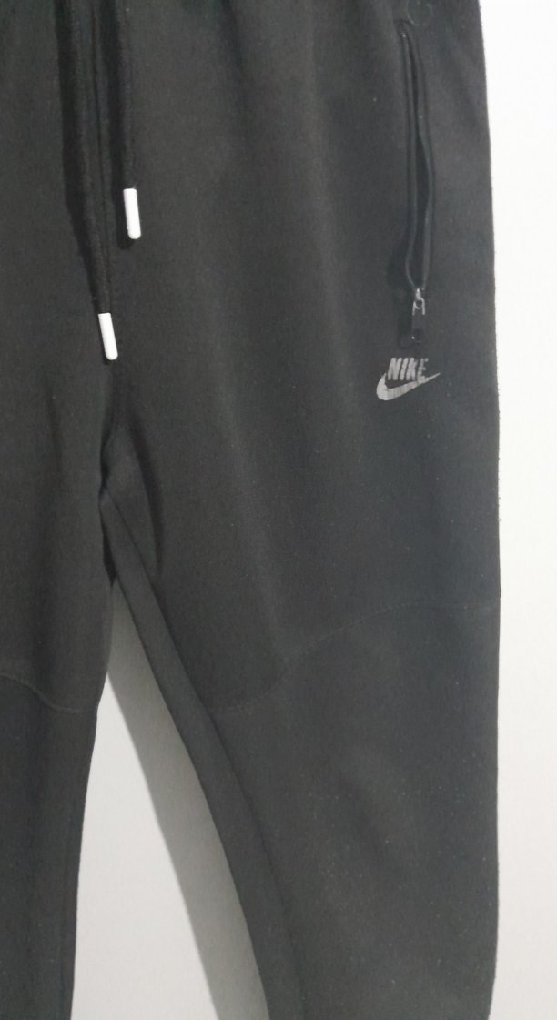 Nike Siyah Fermuarlı Erkek Eşofman Altı - Görsel 2