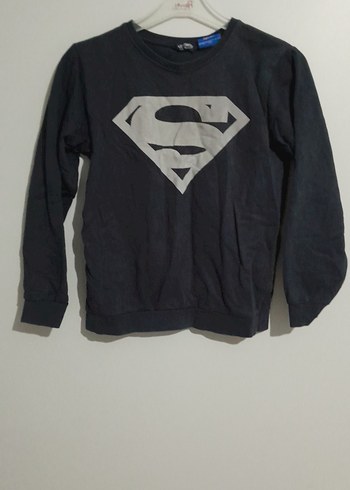 Gri Baskılı Erkek Sweatshirt - Görsel 2