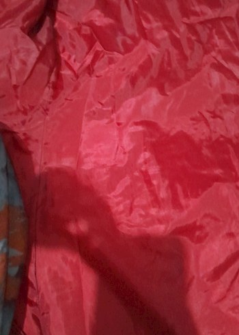 Bordo Uzun Kadın Kışlık Mont Fermuarlı - Görsel 7