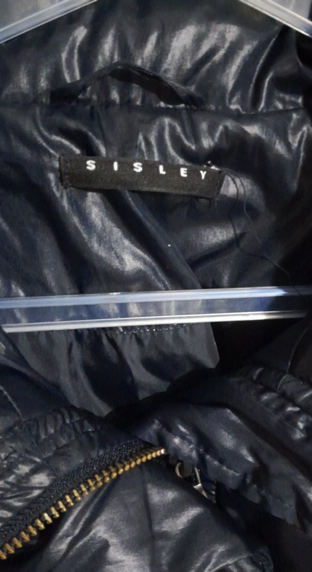 Kadin lacivert kışlık mini mont - Görsel 3