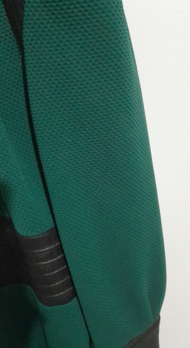 Kemerli Uzun Yeşil Kadın Elbise - Görsel 3