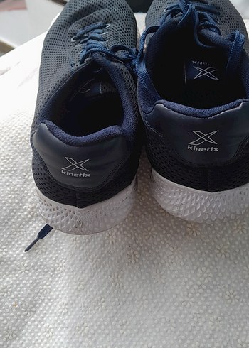 Lacivert Bağcıklı Kadın Spor Ayakkabı - Görsel 4