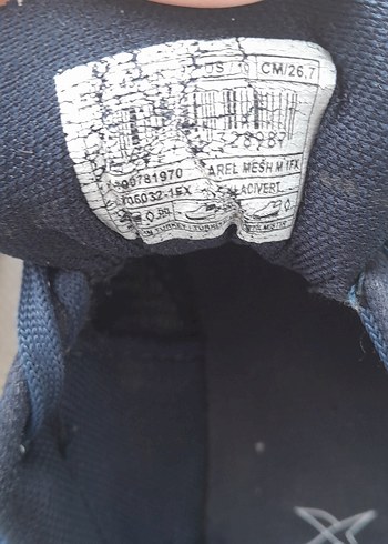 Lacivert Bağcıklı Kadın Spor Ayakkabı - Görsel 6