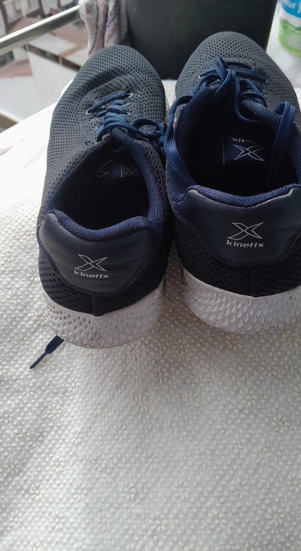 Lacivert Bağcıklı Kadın Spor Ayakkabı - Görsel 4