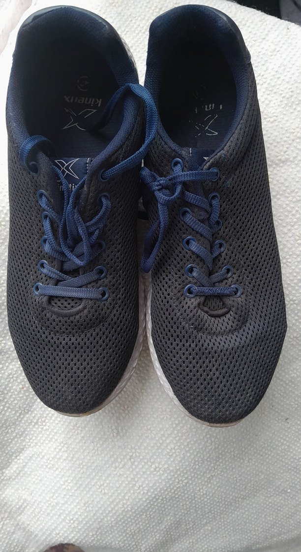 Lacivert Bağcıklı Kadın Spor Ayakkabı - Görsel 2