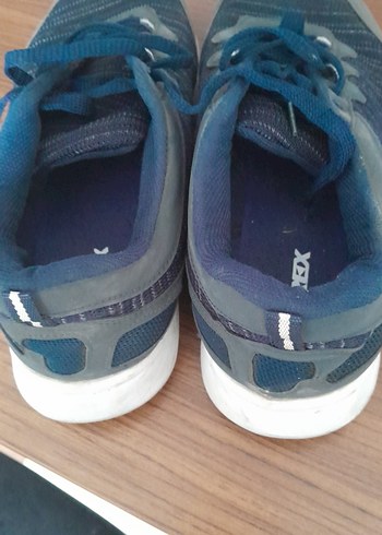 Mavi Gri Erkek Elastik Bağcıklı Spor Ayakkabı - Görsel 3