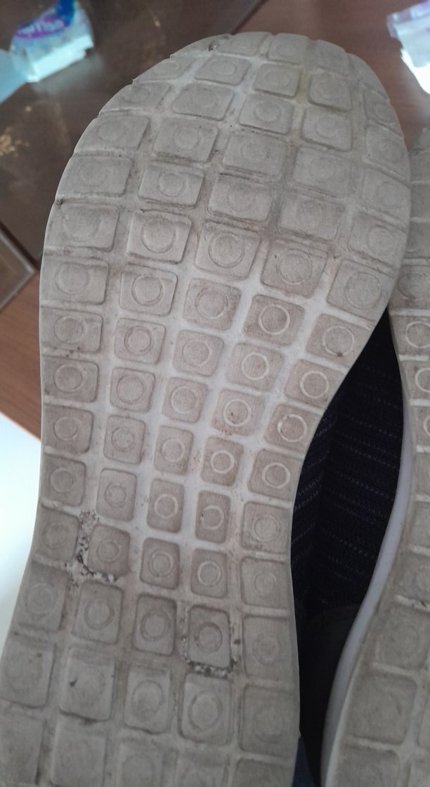 Mavi Gri Erkek Elastik Bağcıklı Spor Ayakkabı - Görsel 4