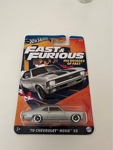 HOTWHEELS FAST AND FURİOUS ?70 CHEVROLET