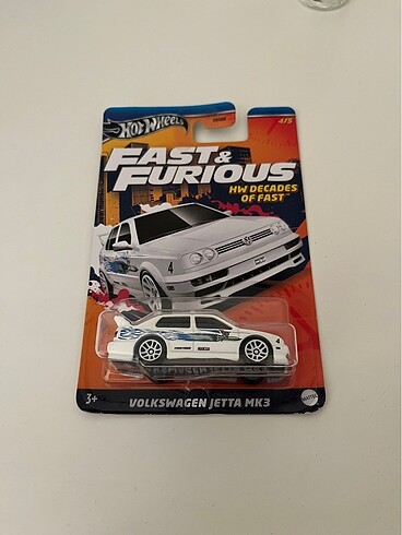 Hotwheels fast&furıous jetta