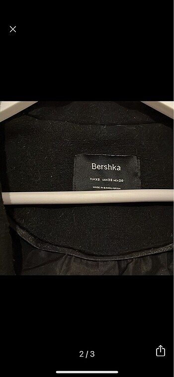 xs Beden Bershka kaban