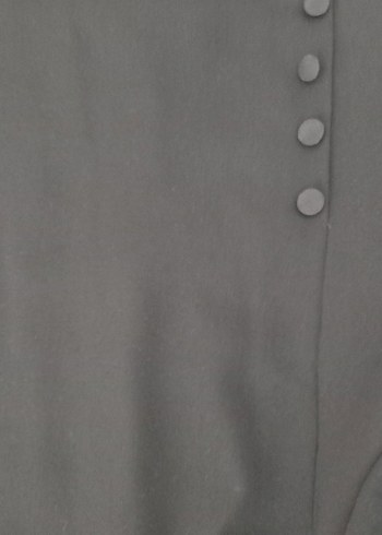 Abiye Elbise  Isvicre Mali Siyah Uzun Kollu Astarli,44 beden - Görsel 8