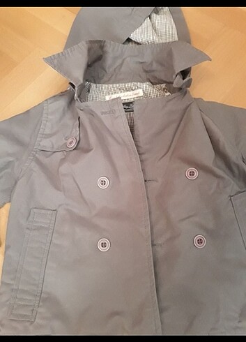 Bebek 2/3 yaş/92  yaş yağmurluk kapisonlu ceket - Görsel 3